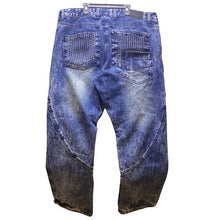 Load image into Gallery viewer, Diamond Stash Jeans Mens 42x31 Baggy Carpenter Utility Pockets Denim Y2K
