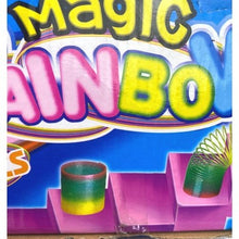 Load image into Gallery viewer, Magic Rainbow Spring Toy 12 Piece Kids Party Favor Colorful Neon NIB
