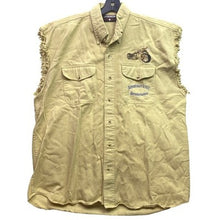 Load image into Gallery viewer, American Steel Shirt Mens Extra Large Motorcycle Grunge Sleeveless Streetwear
