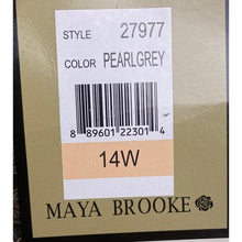 Load image into Gallery viewer, Maya Brooke Dress Womens 14W Maxi Formal Tiered Sequined Old Money 48" Long NWT
