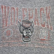 Load image into Gallery viewer, NC State Wolfpack Shirt Womens Medium Spell Out Athleisure Everyday Streetwear
