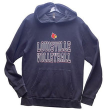 Load image into Gallery viewer, Louisville Cardinals Volleyball Sweatshirt Mens Medium Hoodie Pullover Spell Out
