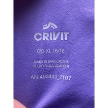 Load image into Gallery viewer, Crivit Shorts Womens Extra Large Purple Workout Yoga Running Athletic Athleisure
