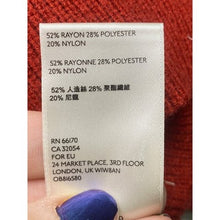 Load image into Gallery viewer, Free People Sweater Womens Small Oversized Cowl Neck Preppy Academia Career
