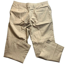 Load image into Gallery viewer, Ralph Lauren Pants Mens 40x30 Khaki Wool Preppy Academia Career Office Everyday
