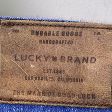 Load image into Gallery viewer, Lucky Brand Jeans Mens 36x32 Distressed Grunge Preppy Academia Streetwear
