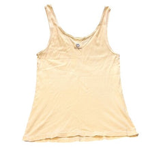 Load image into Gallery viewer, Life is Good Tank Top Womens Extra Large Yellow Chill Ice Cream Cone Summertime
