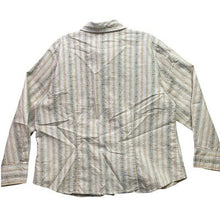 Load image into Gallery viewer, Eddie Bauer Shirt Womens Large Bloomcore AOP Career Office Mature Everyday
