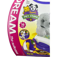 Load image into Gallery viewer, Pet Grooming Pretend Playset Case 16-Piece Interactive Sensory Play Ages 3+
