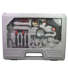 Load image into Gallery viewer, Kroma Hobby Tool Kit Model 847 Magnifier Box Knife Glue Gun Screwdrivers
