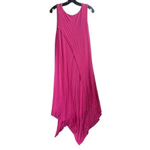 Load image into Gallery viewer, Kaktus Dress Womens Extra Large Pink Lagenlook Flowy Festival Beachy Coastal
