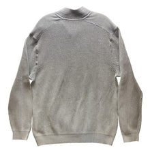 Load image into Gallery viewer, Tommy Bahama Sweater Mens Extra Large Gray 1/4 Zip Pullover Sweater Ribbed Knit
