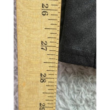 Load image into Gallery viewer, SPANX Womens Medium Faux Leather Moto Black Work Out Athletic Athleisure
