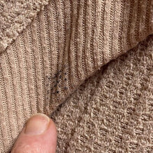 Load image into Gallery viewer, Free People Shirt Womens Extra Small Neutral Waffle Knit Oversized Baggy
