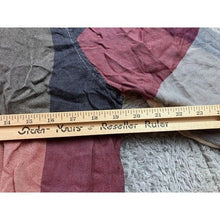 Load image into Gallery viewer, Lucky Brand Shirt Womens Large Patchwork Colorblock Preppy Academia Button Down

