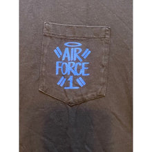 Load image into Gallery viewer, Nike Shirt Mens Medium Big Spellout Haze Streetwear HipHop Air Force 1 Black
