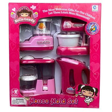 Load image into Gallery viewer, Household Kitchen Appliance Pretend Playset Interactive Sensory Motion Sound
