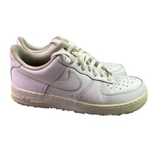 Load image into Gallery viewer, Nike Air Force 1 Shoes Mens 8.5 White AF1 Leather Low Top Sneakers Lifestyle

