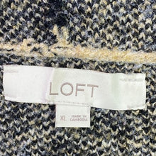 Load image into Gallery viewer, LOFT Sweater Womens Extra Large Hooded Leopard Mature Lounge Career Streetwear
