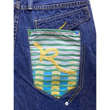 Load image into Gallery viewer, Rocawear Jeans Womens 16 Y2K Baggy Wide Leg Big Pockets Streetwear Embroidered
