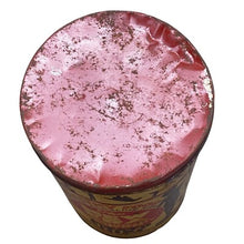 Load image into Gallery viewer, Vintage New Era Potato Chips Advertising Tin Can Nicolay Dancey Art Deco Red Lid
