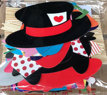 Load image into Gallery viewer, Graduation Photo Booth Props -Set Of 66 Pieces   (available for purchase in increments of 1)
