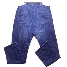 Load image into Gallery viewer, Ring of Fire Jeans Mens 38x32 Blue Denim Straight Shadow Academia Streetwear
