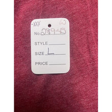 Load image into Gallery viewer, Oregon Shirt Womens Large PNW Pacific Northwest Heathered Red Casual V Neck
