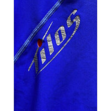 Load image into Gallery viewer, Tilos Shirt Mens Medium Racing Color Block Performance Short Sleeve Blue

