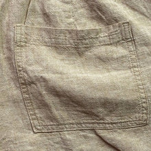 Load image into Gallery viewer, GAP Shorts Womens Large Linen Blend Drawstring Beachy Coastal Minimalist
