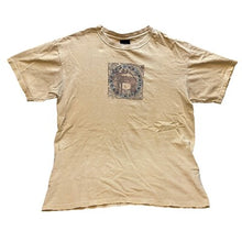 Load image into Gallery viewer, Vintage New Hampshire Shirt Mens Large Yellow Grunge Trashed Prairie Mtn Moose
