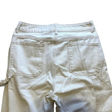 Load image into Gallery viewer, S.O.N.G. Jeans Womens 31/31 White Carpenter 90s Boyfriend High Rise Gorpcore
