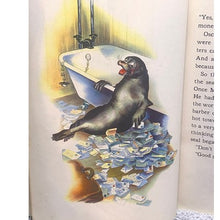 Load image into Gallery viewer, 1945 Oscar The Trained Seal Childrens Book Hardcover Whitman Publishing
