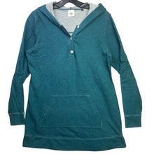 Load image into Gallery viewer, Cabi Shirt Womens Medium Henley Hooded Pull Over Preppy Academia Streetwear
