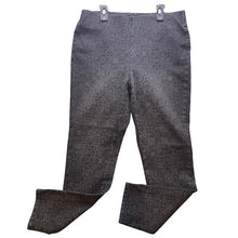 Load image into Gallery viewer, Soft Surroundings Pull On Pants Womens Medium Tile Print Stretch Comfy Black AOP

