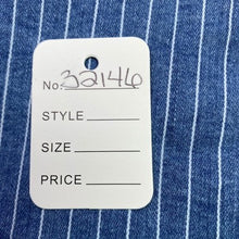 Load image into Gallery viewer, Baccini Shorts Womens 16W Pinstripe Denim Preppy Academia Retro Streetwear
