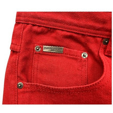 Load image into Gallery viewer, Parish Nation Jeans Mens 40x30 Red Denim Y2K Baggy Hip Hop Skate Streetwear
