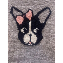 Load image into Gallery viewer, Justice Sweater Womens 16 Metallic Open Front Waterfall Cardigan Gray Frenchie
