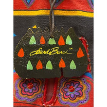 Load image into Gallery viewer, Laurel Burch Tote Bag Feline Fantasy Rainbow Cats Whimsical Art Boho Festival
