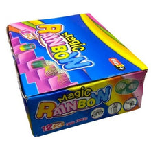 Load image into Gallery viewer, Magic Rainbow Spring Toy 12 Piece Kids Party Favor Colorful Neon NIB
