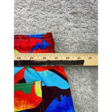 Load image into Gallery viewer, Worldwide Surf Shorts Mens 2XL Swim Trunks Rainbow Abstract Camo Beachy Coastal

