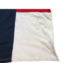 Load image into Gallery viewer, Tommy Hilfiger Shirt Mens 2XL Polo Rugby Color Block Spell Out Academia Preppy
