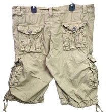 Load image into Gallery viewer, Raw X Shorts Mens 34 Khaki Cargo Gorpcore Hiking Chore Country Grunge Streetwear
