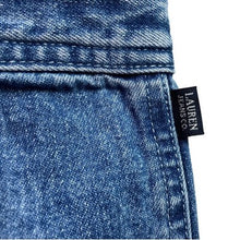 Load image into Gallery viewer, Lauren Jeans Womens Medium Mature Capri Lighweight Denim Beachy Coastal
