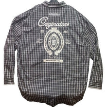 Load image into Gallery viewer, Parish Nation Shirt Mens 4XL Embroidered Y2K Hip Hop Grunge Plaid Button Down
