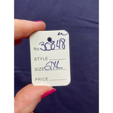 Load image into Gallery viewer, Disney Eeyore Shirt Womens 2XL Mature Spell Out Everyday Streetwear Navy Blue
