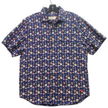 Load image into Gallery viewer, Tommy Bahama Shirt Mens Medium Hawaiian Martini Palm AOP Embroidered Festival
