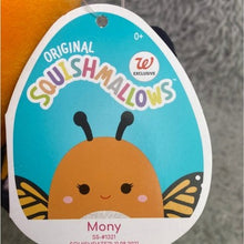 Load image into Gallery viewer, Squishmallows Mony Butterfly &amp; Pilar Caterpillar Plush Set 5 Inch NWT
