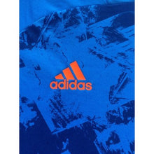 Load image into Gallery viewer, Adidas Shirt Boys Large Prime Blue Performance Athletic Athleisure Everyday
