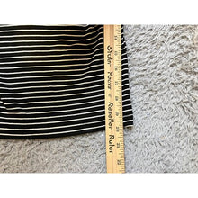 Load image into Gallery viewer, Merokeety Shirt Womens Small Striped Puff Sleeve Square Neck Baby Doll Tee NWT
